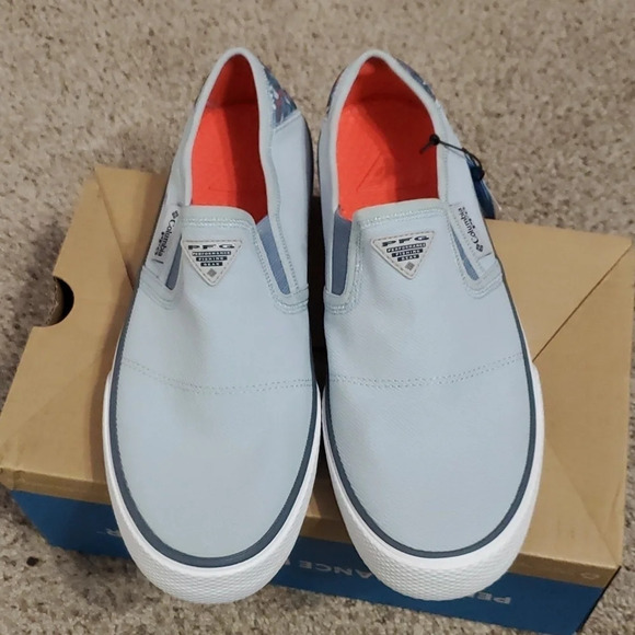 Columbia Women's PFG Slack Water Slip-On Shoes 10 - Picture 1 of 9